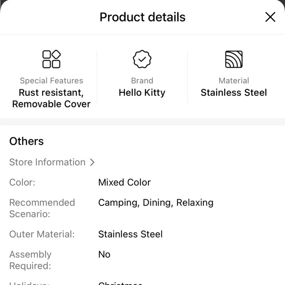 🆕 Hello Kitty Hippie 20oz Stainless Steel Tumbler - Insulated & Rust-Resistant - Picture 5 of 7